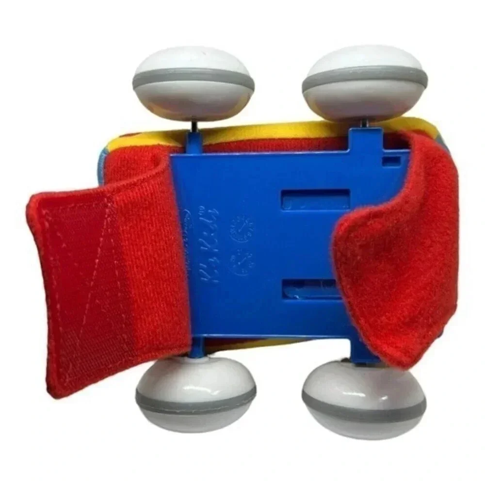 Melissa & Doug K's Kids Pull-Back Town Vehicles Soft Cloth Rolling Cars Cops Bus